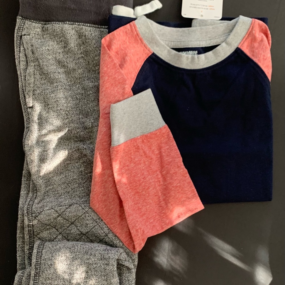 Gymboree jogger & top size 7 NWT